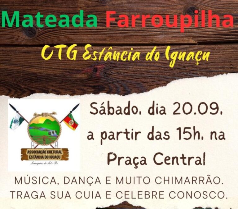 Mateada Farroupilha acontece em Laranjeiras do Sul