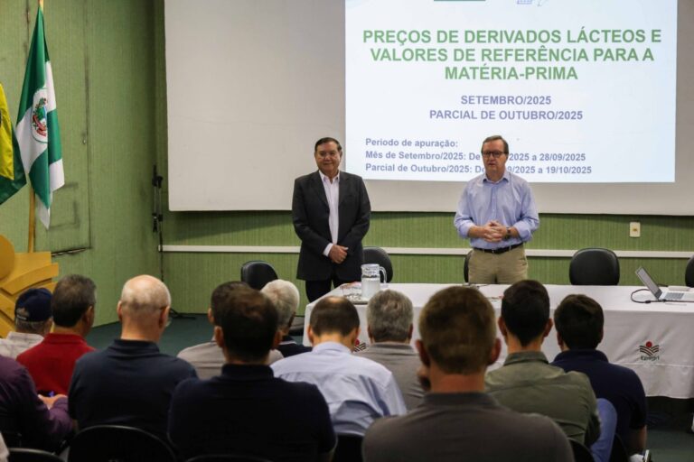 Ações urgentes para estabilizar o setor leiteiro em SC