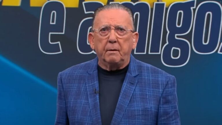 Galvão Bueno recebe alta após tratamento de pneumonia