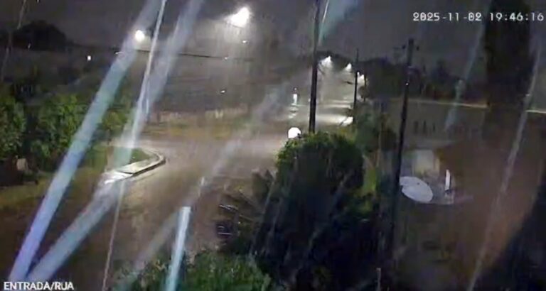 Chuvas fortes em Campo Mourão levam Defesa Civil a emitir alerta