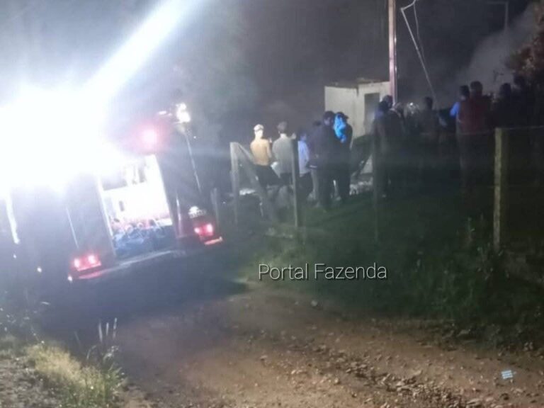 Incêndio em Mandirituba resulta em morte e fuga de crianças