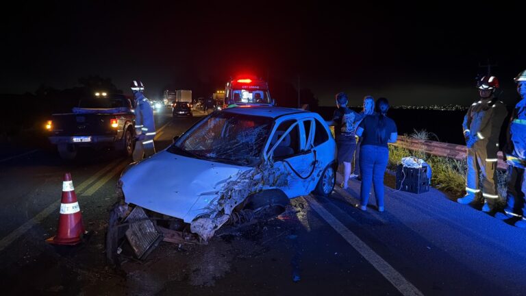Acidente na BR-369 mobiliza equipes de socorro em Cascavel