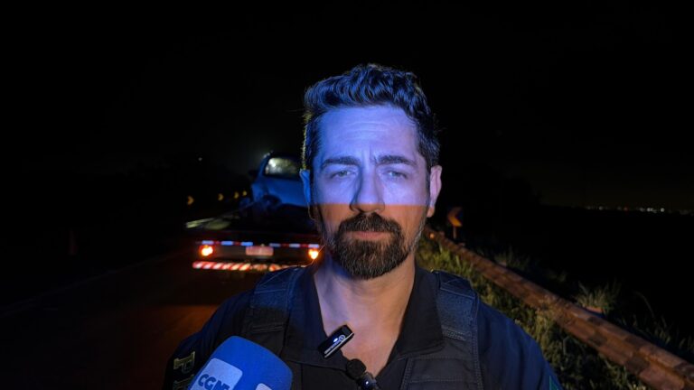 Motorista recusa teste de bafômetro após acidente na BR-369