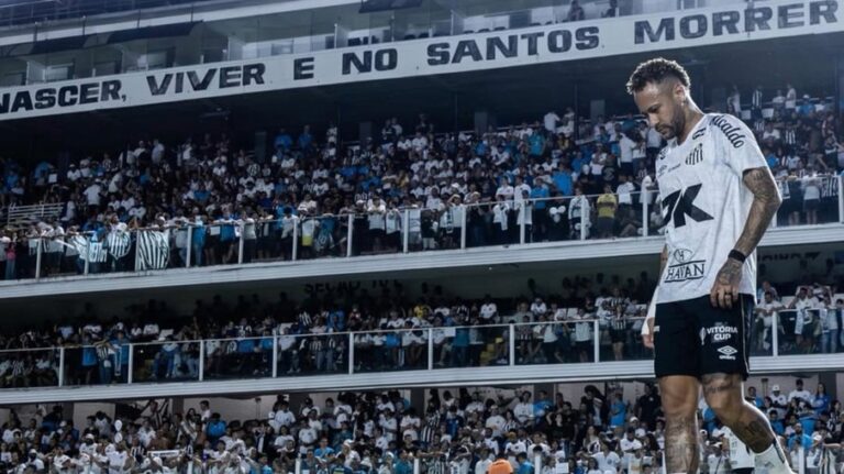 Neymar desfalca Santos em jogo decisivo do Campeonato Brasileiro