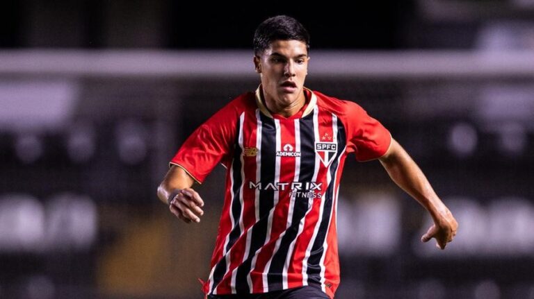 Nicolas Bosshardt: promessa do São Paulo surge como opção após lesões