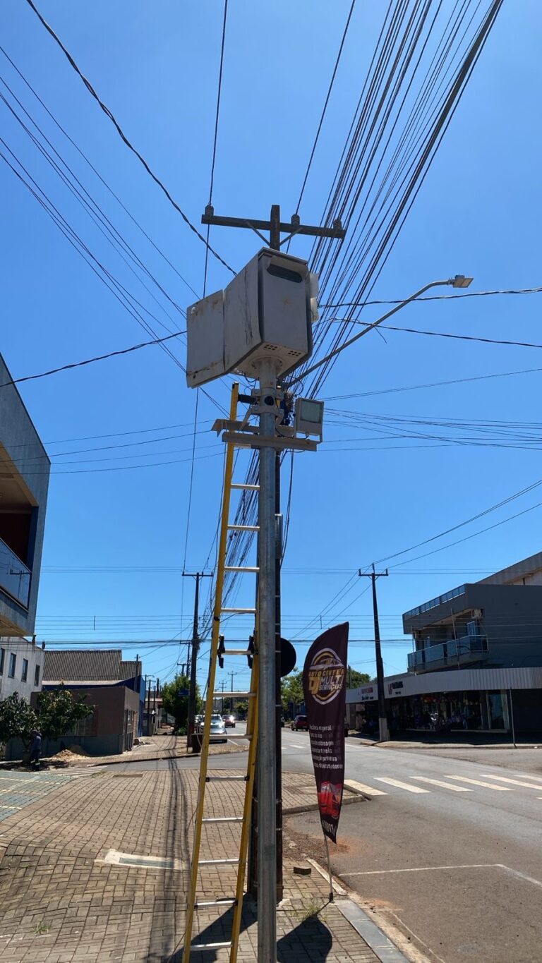 Instalação de novo radar na Rua Itália melhora segurança viária