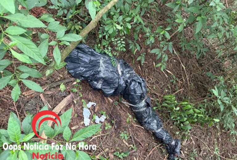 Corpo encontrado em lona em Foz do Iguaçu levanta investigação