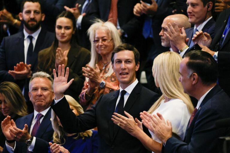 Acordo de paz: Jared Kushner é enviado a Israel