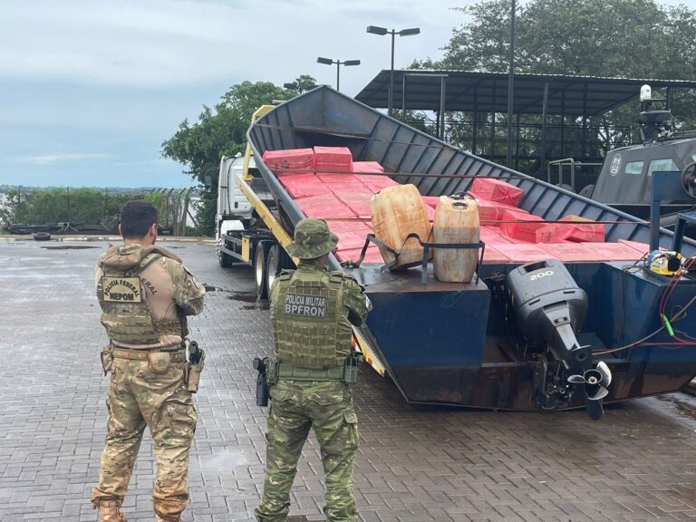 Operação resulta em apreensão de cigarros contrabandeados em Guaíra