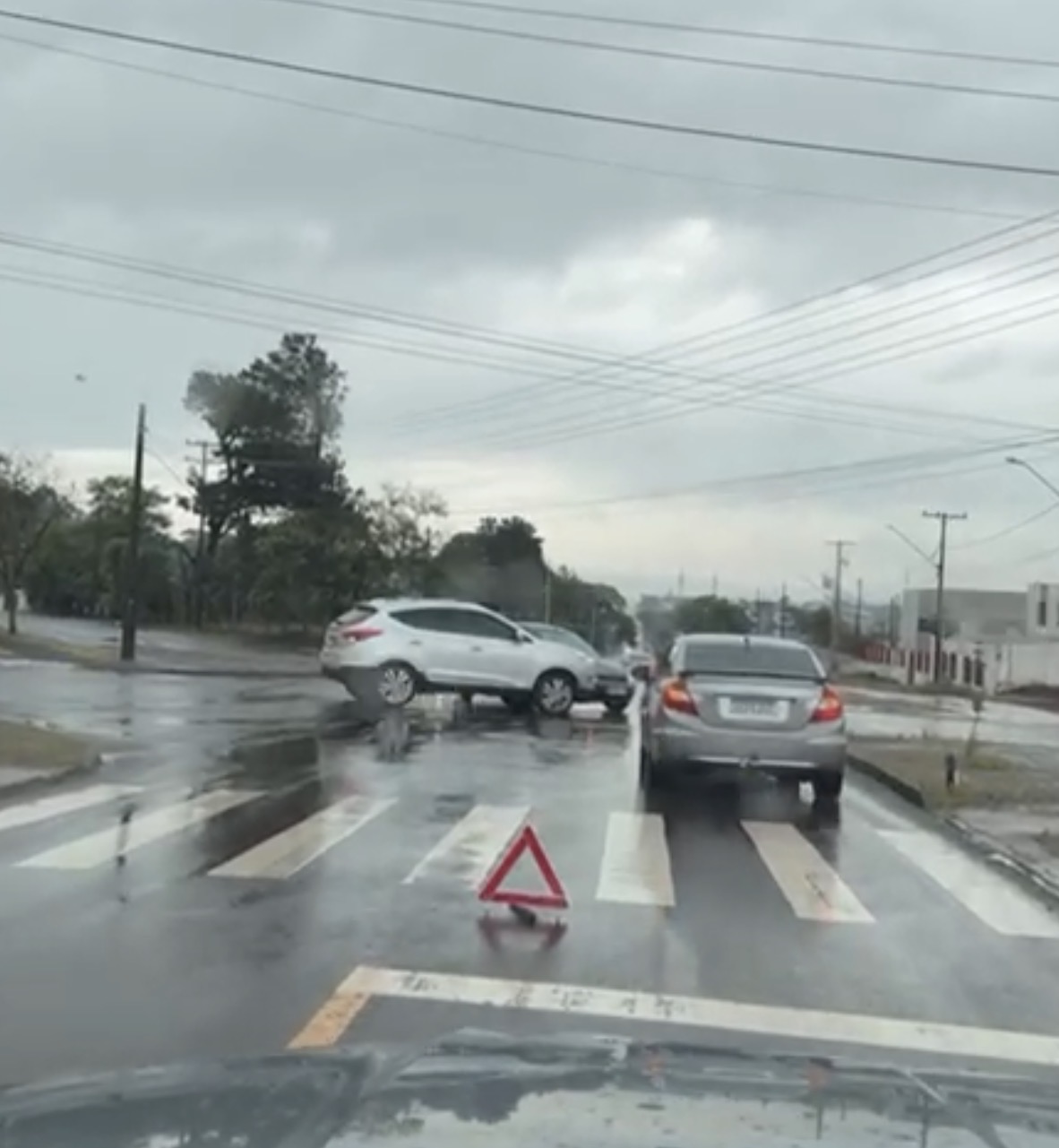 Acidente sem vítimas em Cascavel