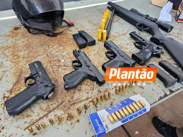 Dupla é presa após briga violenta em Maringá