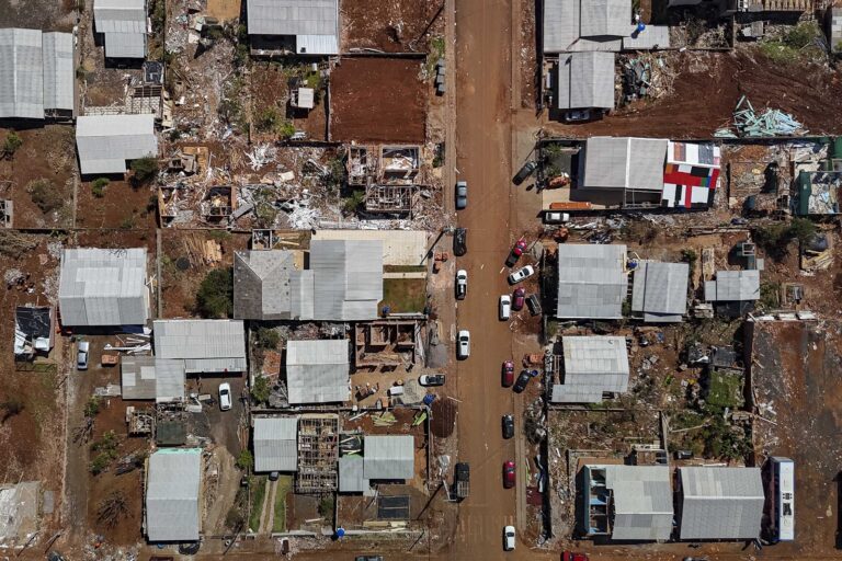 Recuperação das casas danificadas deve ser finalizada neste fim de semana em Rio Bonito do Iguaçu