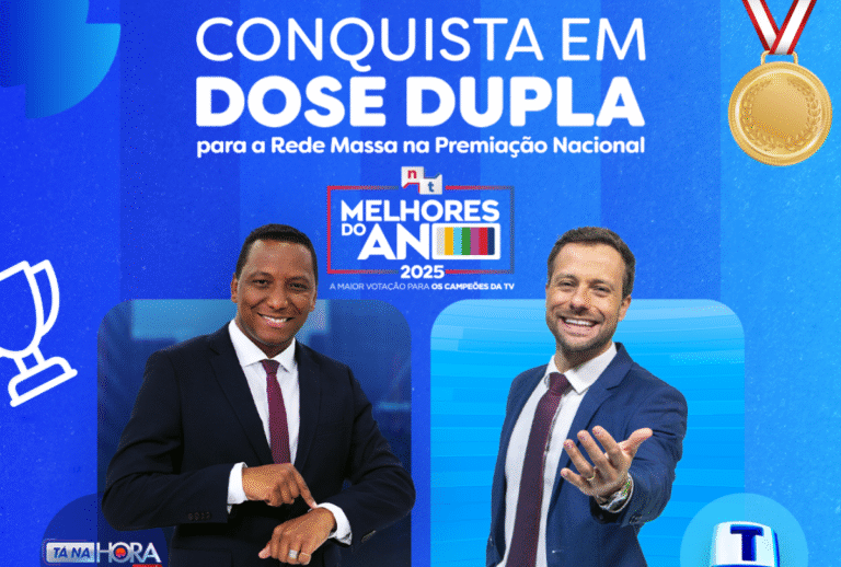 Rede Massa destaca prêmios Melhores do Ano 2025