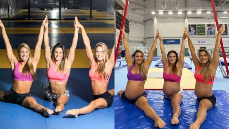 Amizade e maternidade: Jade Barbosa, Bia e Branca recriam foto