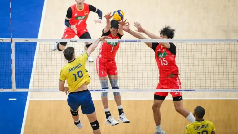 Brasil avança às oitavas do Mundial de vôlei