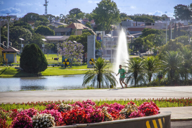 Toledo ganha chafariz aerador no Parque Ecológico Diva Paim Barth