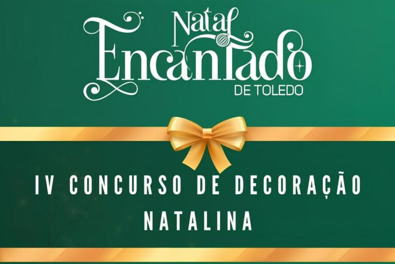 Concurso de Decoração Natalina em Toledo: inscrições até 16 de novembro