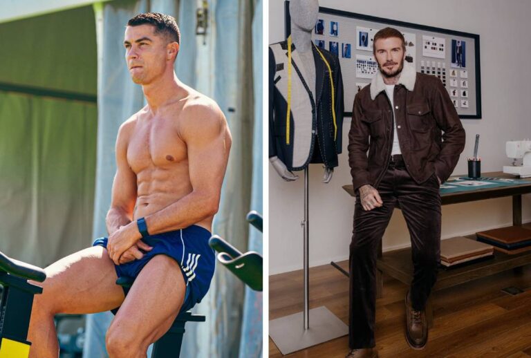 Cristiano Ronaldo e a comparação com David Beckham