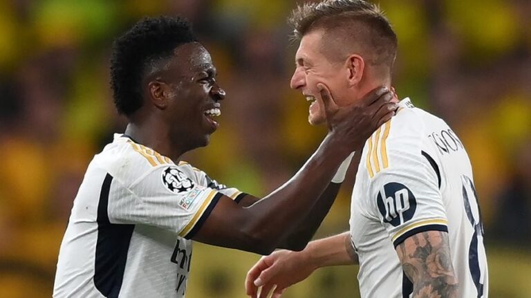 Kroos defende Vini Jr após polêmica em El Clásico