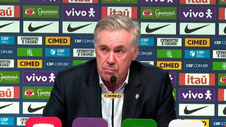 Ancelotti comenta sobre Vinicius Junior e sua vida pessoal