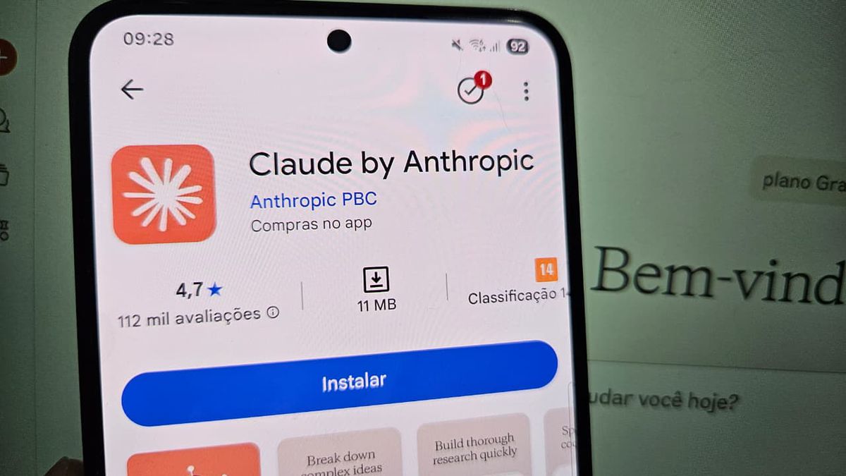 Brasil é o 3º maior usuário do Claude