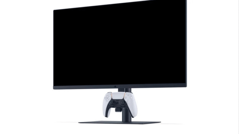 Sony apresenta novo monitor gamer que carrega o controle DualSense