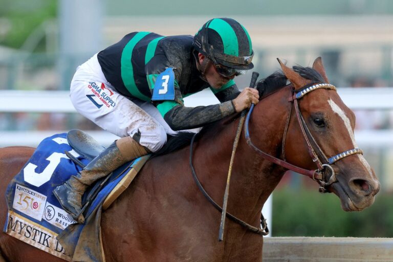 Preparação do Mystic Dan para vencer o Kentucky Derby