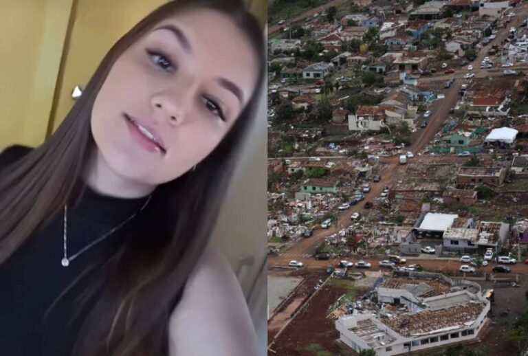 Adolescente de 14 anos entre as vítimas de tornado no Paraná