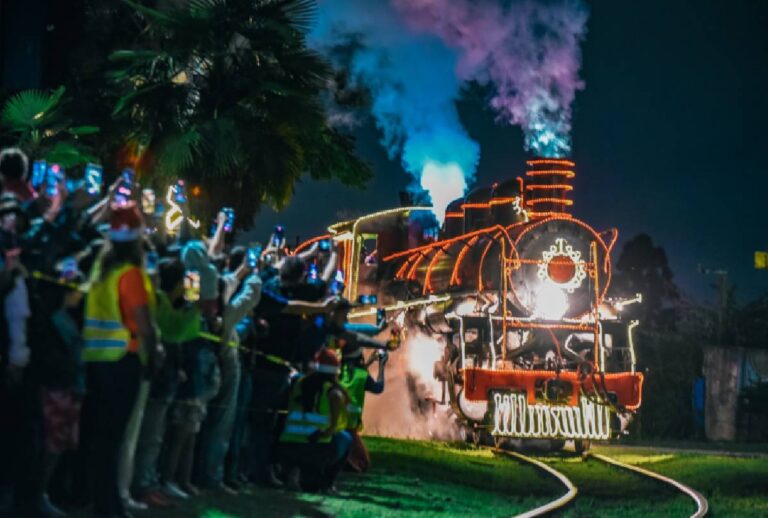 Maria Fumaça Iluminada chega a Grande Curitiba neste sábado