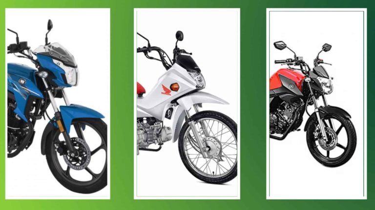 Motos usadas por até R$ 11 mil para dirigir em 2025