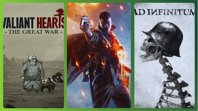 Jogos ambientados na Primeira Guerra Mundial para PC e consoles
