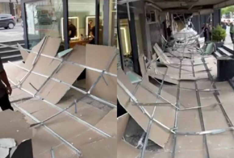 Queda de teto em galeria no Juvevê gera esclarecimentos do Festval