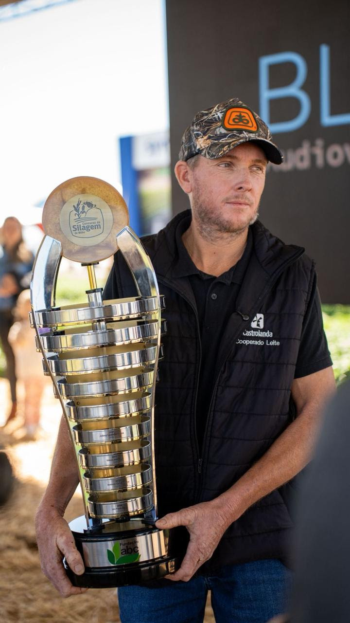 Everson Rentz conquista prêmio no concurso de silagem