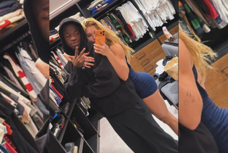 Virginia e Vini Jr. juntos antes de viagem