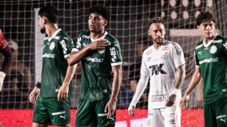 Luighi do Palmeiras é alvo de críticas após foto com Neymar
