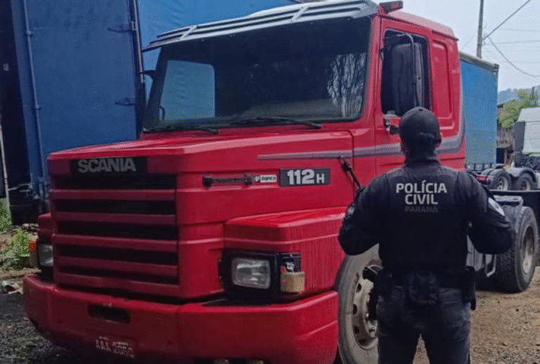 Sete detidos por roubos de carga no Paraná