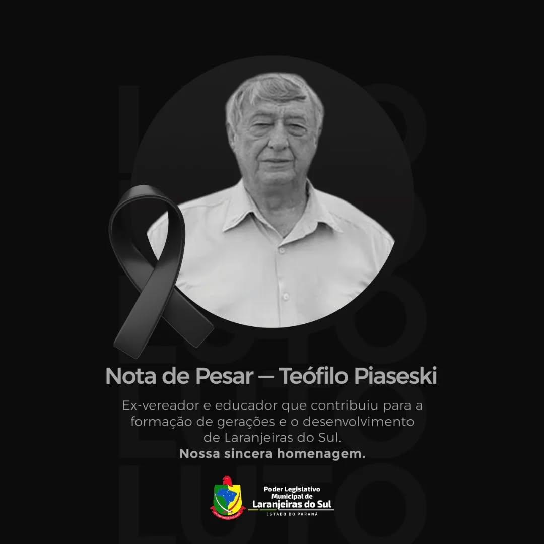 Ex-vereador Teófilo Piaseski (Foto: CMLS)