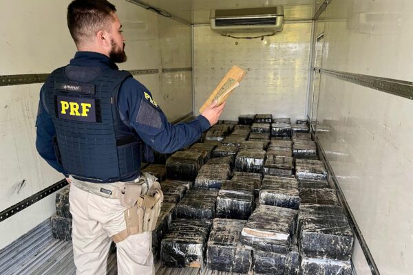 Apreensões de maconha pela PRF de Guarapuava em 2025 já superam todo o volume de 2024