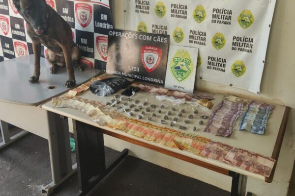 PM e GM apreendem drogas e prendem dois em operação conjunta