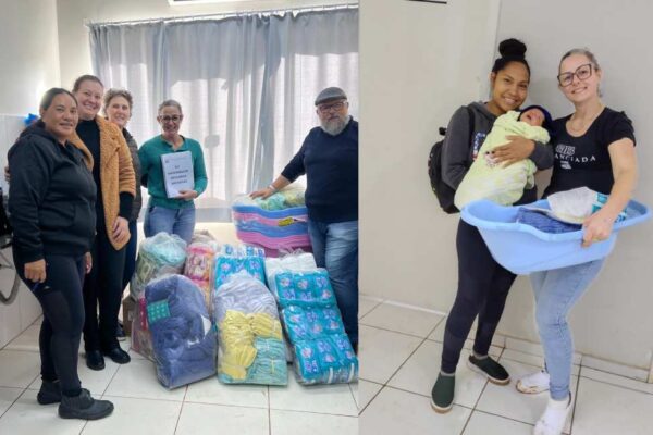 Nova Laranjeiras: Assistência Social entrega kits de natalidade para famílias em vulnerabilidade