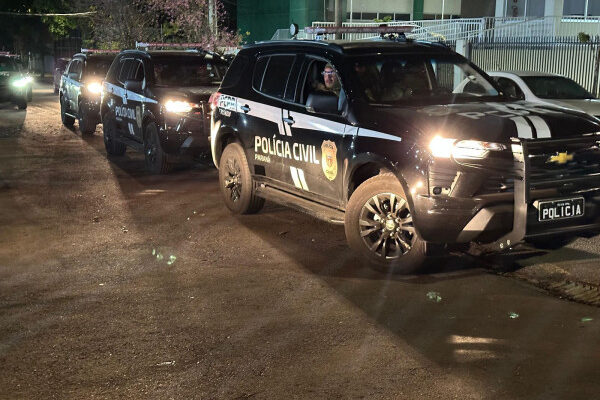 PCPR prende oito em operação contra grupo que movimentou R$ 19 milhões oriundos do tráfico