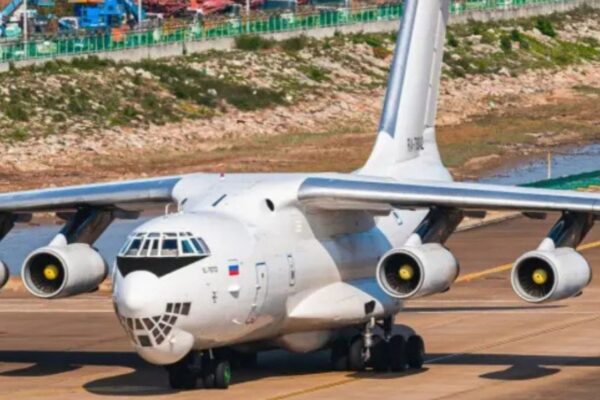 Avião russo em Brasília virou alvo de especulação nas redes sociais – Foto: Reprodução/Redes sociais
