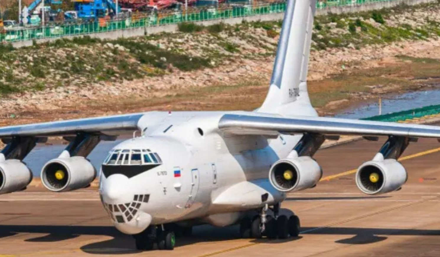 Avião russo em Brasília virou alvo de especulação nas redes sociais – Foto: Reprodução/Redes sociais