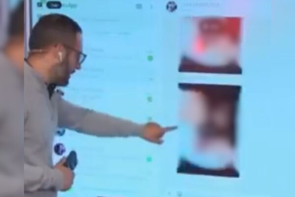 GAFE AO VIVO: Apresentador argentino exibe imagem imprópria após ‘trollagem’ em programa de TV