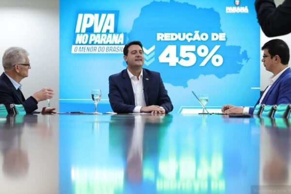 Com redução de 45%, Paraná terá menor alíquota de IPVA do Brasil em 2026 (Foto: Jonathan Campos/AEN)