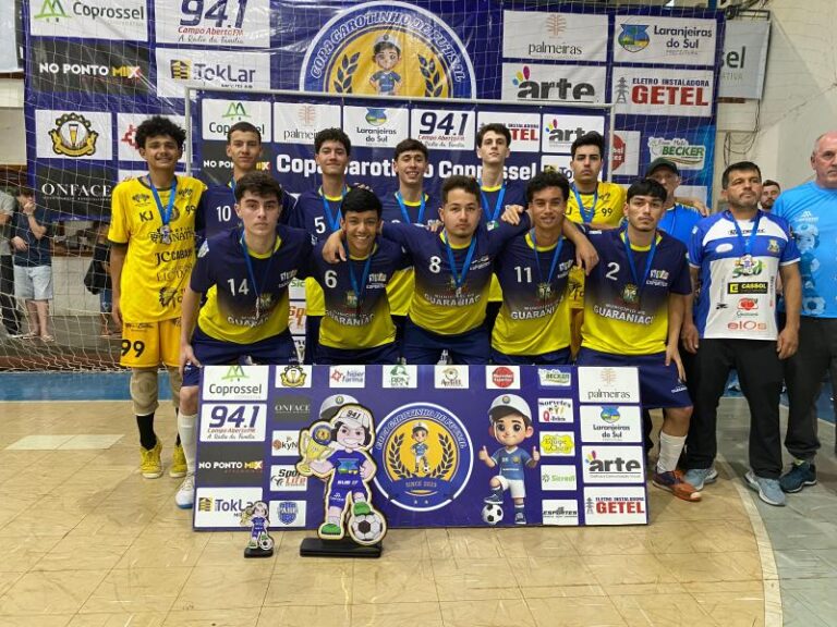Guaraniaçu conquista a Copa Garotinho de Futsal Sub 17