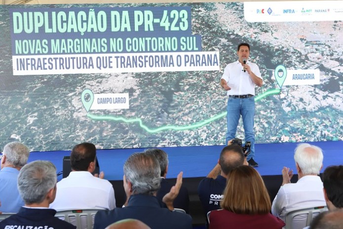 Começa a duplicação do Contorno Sul de Curitiba