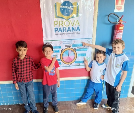 Aplicação da 2ª Edição da Prova Paraná 2025 em Nova Laranjeiras