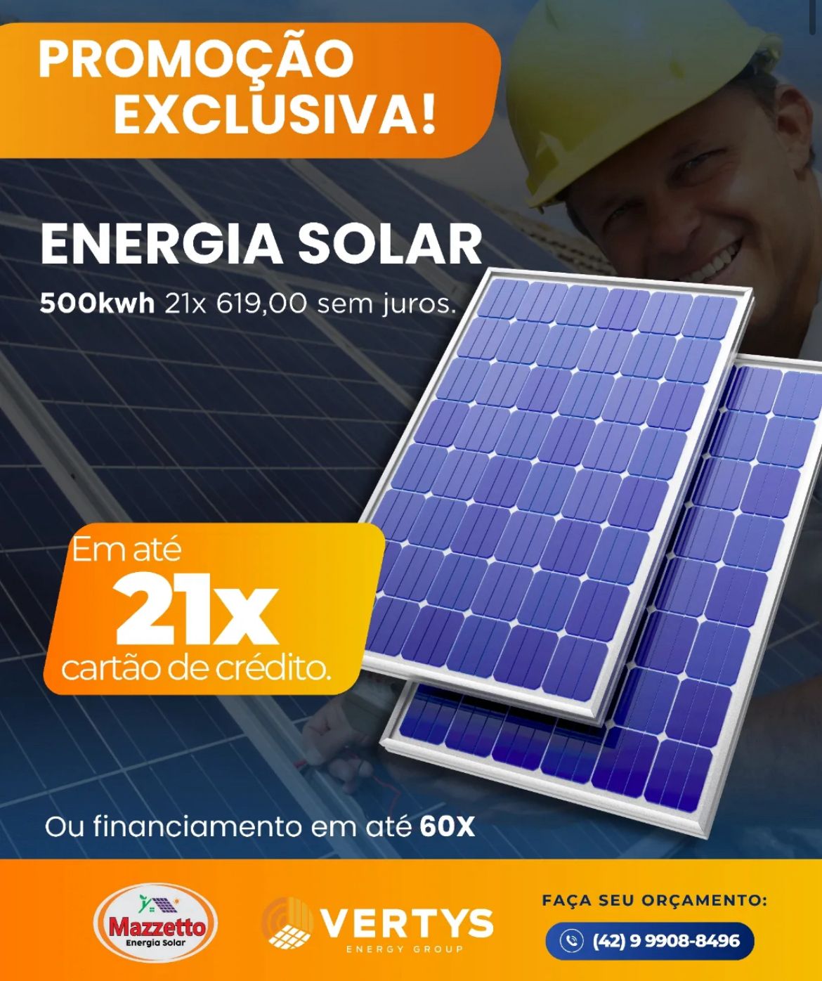 Mazzetto Energia Solar Anuncia Promoção Imperdível para Sistemas Fotovoltaicos