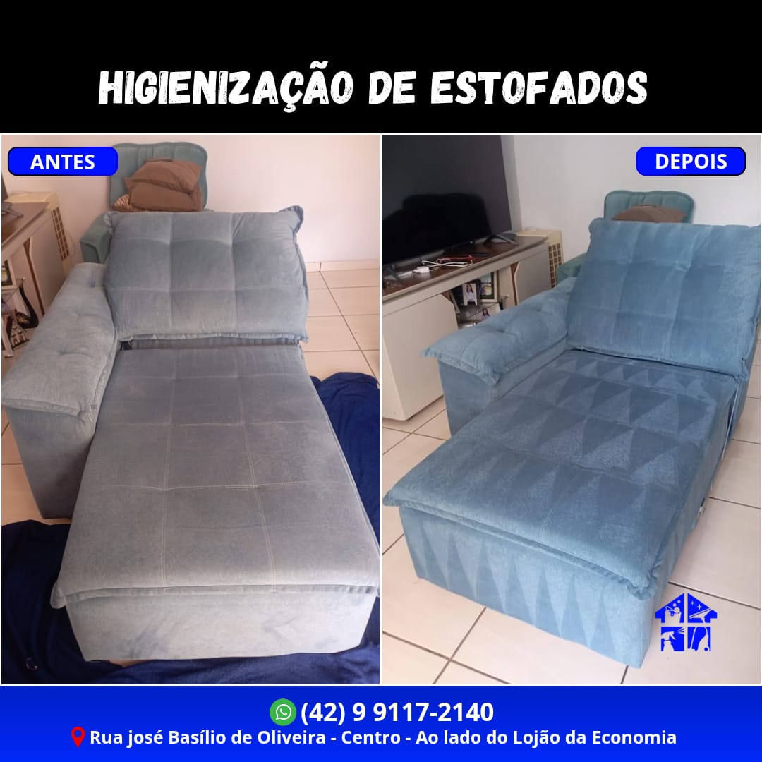 Projetos Alpha Revitaliza Estofados em Palmital: Higienização Profunda e Atendimento Rápido